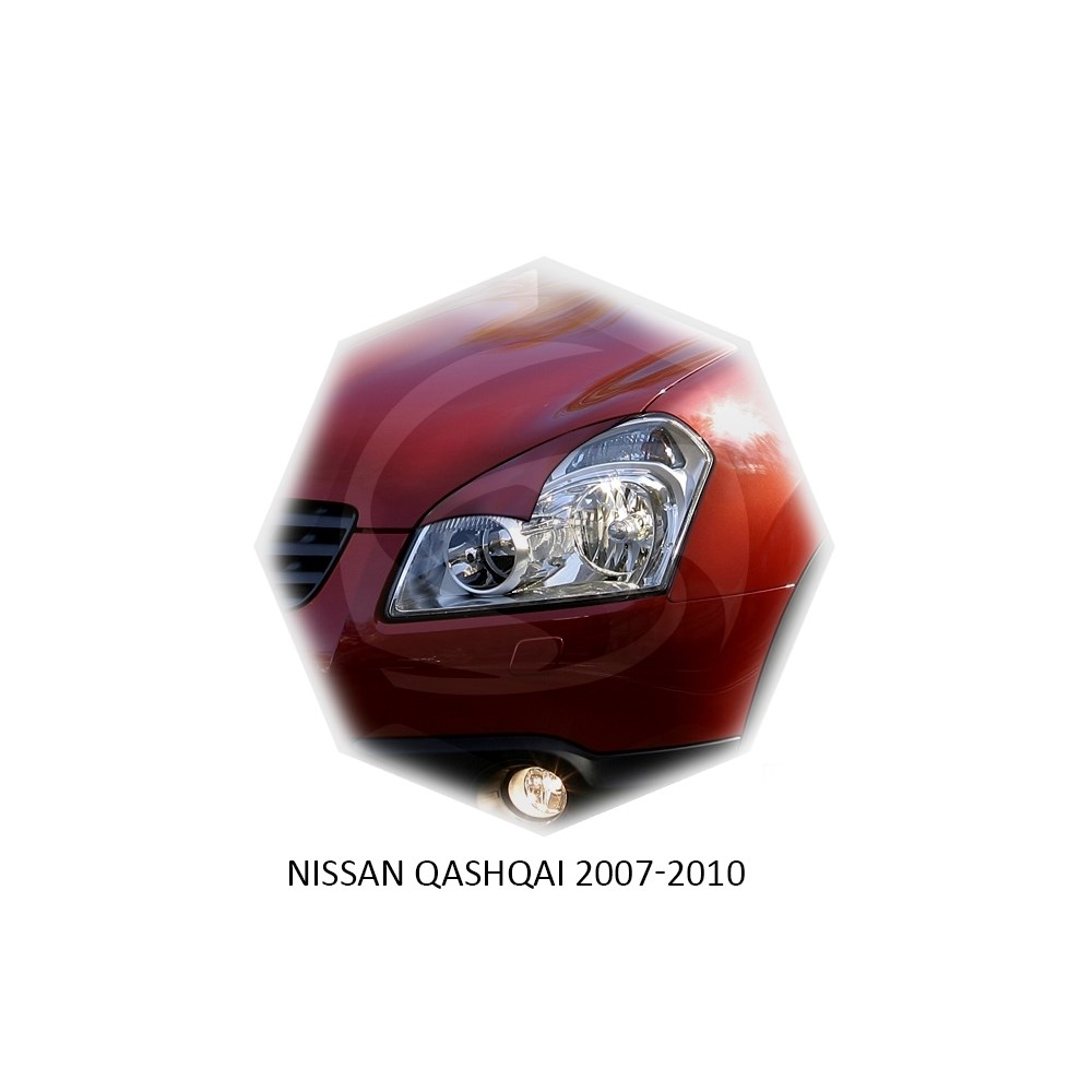 Реснички на фары Nissan Qashqai (J10) 2007 – 2010 Carl Steelman купить по  приемлемой цене с гарантией в интернет магазине 1autoroom.ru